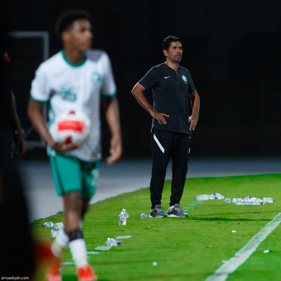 أخضر الناشئين يكسب تجربة السودان برباعية