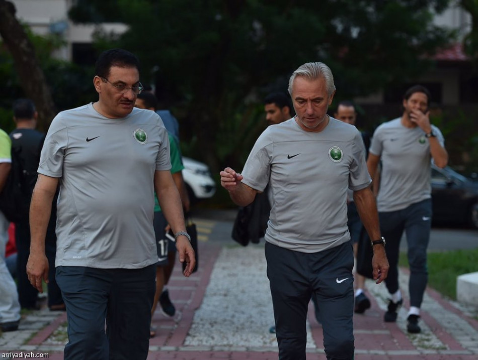 25 لاعباً يحملون اَمال السعوديين في مواجهتي أستراليا والإمارات