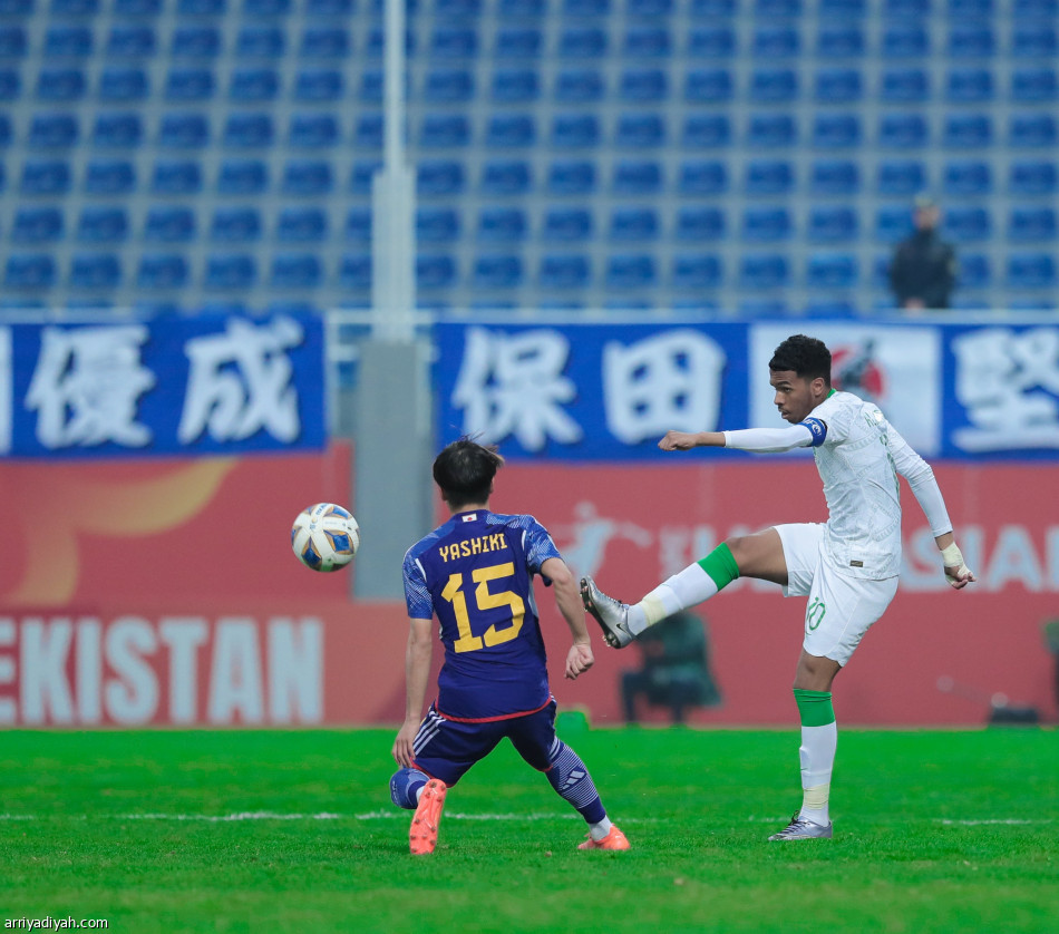 الأخضر الشاب يودع الآسيوية