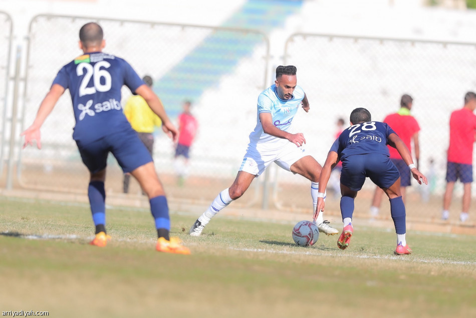 أبها يجتاز تجربة إنبي برباعية