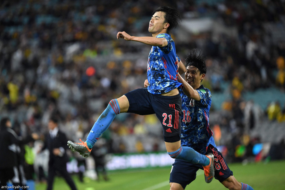 اليابان ترافق الأخضر إلى مونديال 2022