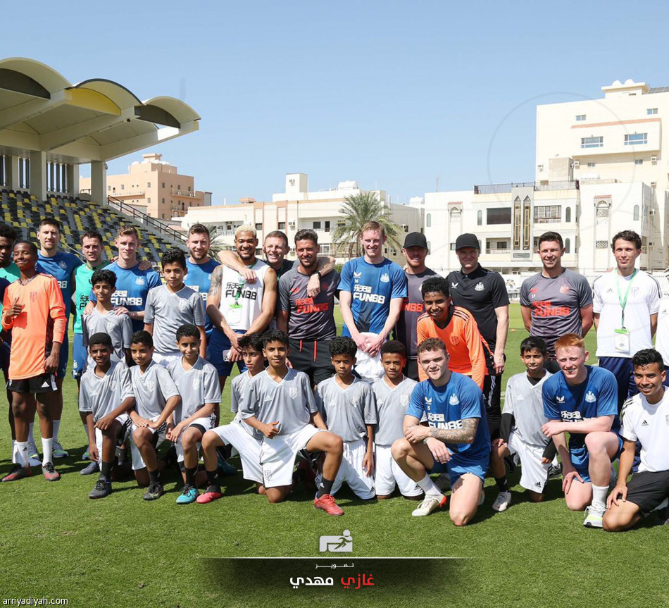 نيوكاسل يعزز مهارات أشبال أكاديمية مهد