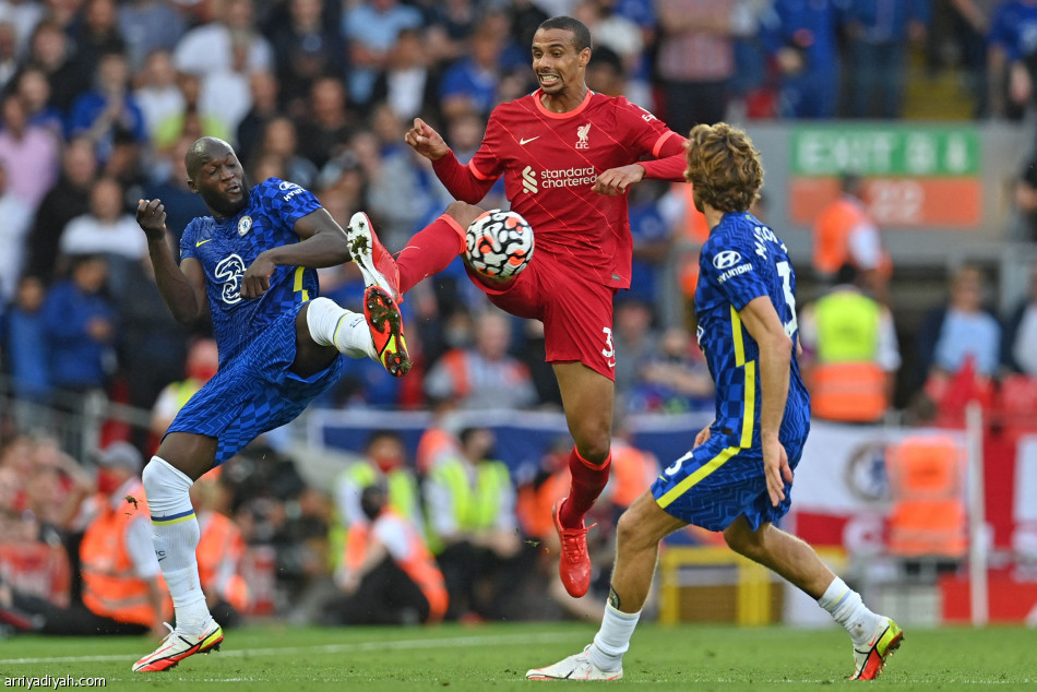 تشيلسي يفرض التعادل على ليفربول بـ10 لاعبين
