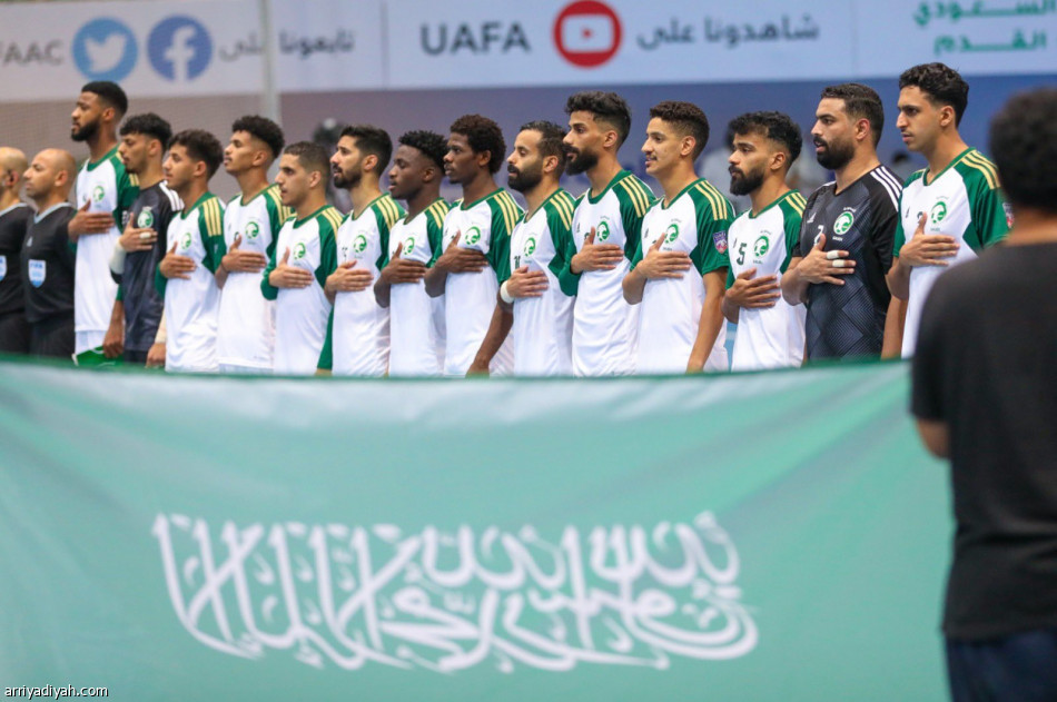 «عربي الصالات».. الأخضر يكتسح طاجيكستان