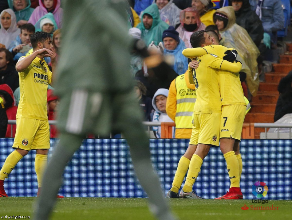 فياريال يعمق جراح ريال مدريد بهدف قاتل