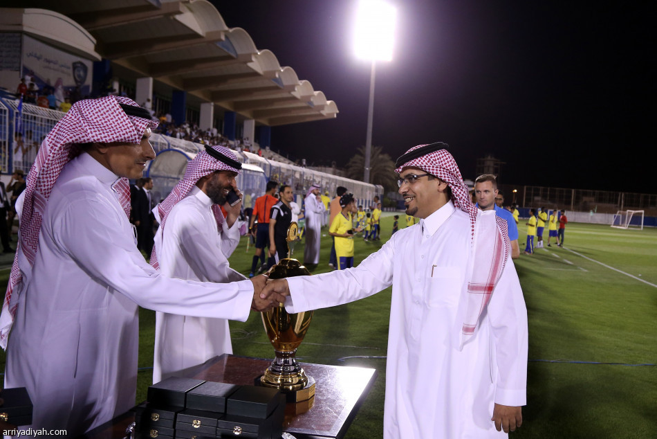 ناشئو النصر يثأرون للكبار ويتوجون في ملعب الهلال