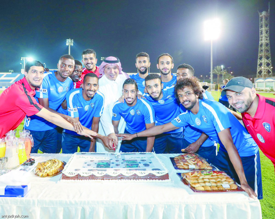 إدارة الهلال تحتفي بأبطال الإنجاز