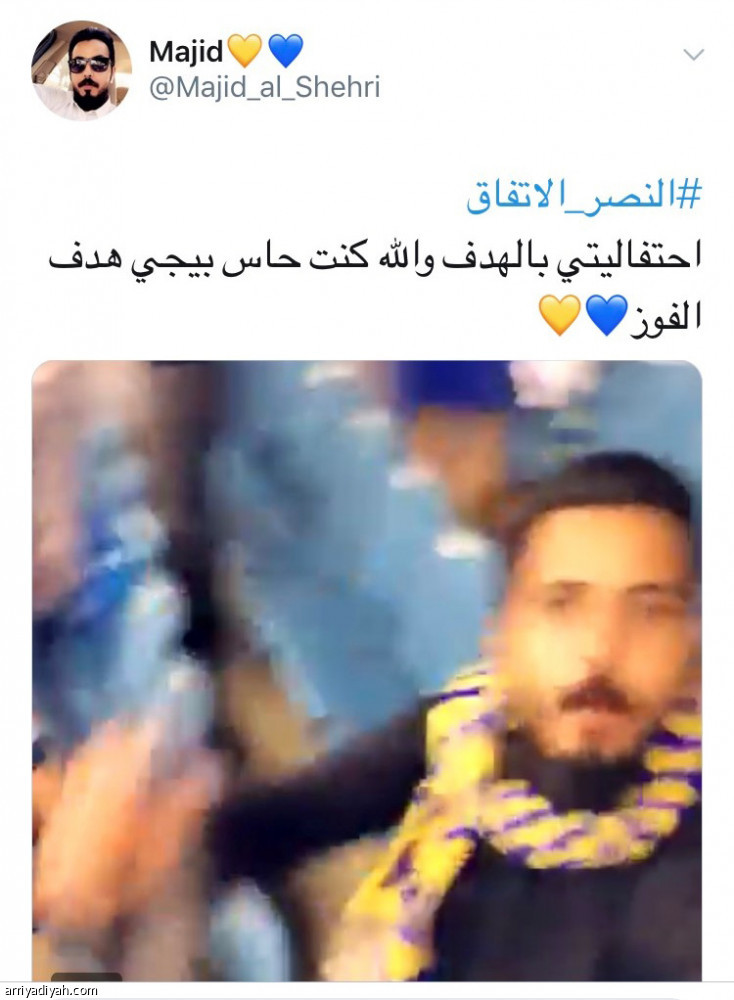 400 ألف تغريدة
تضع النصر والاتفاق في القمة