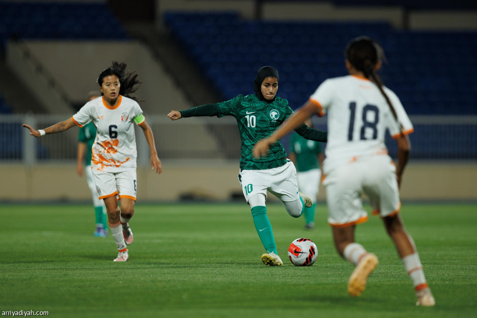 أخضر السيدات يقتنص تعادل بوتان