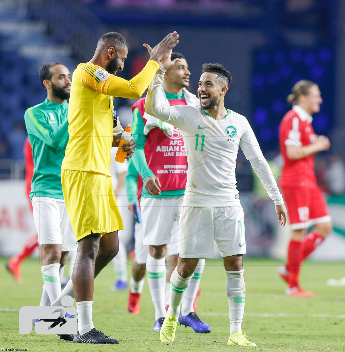 فرحة التأهل