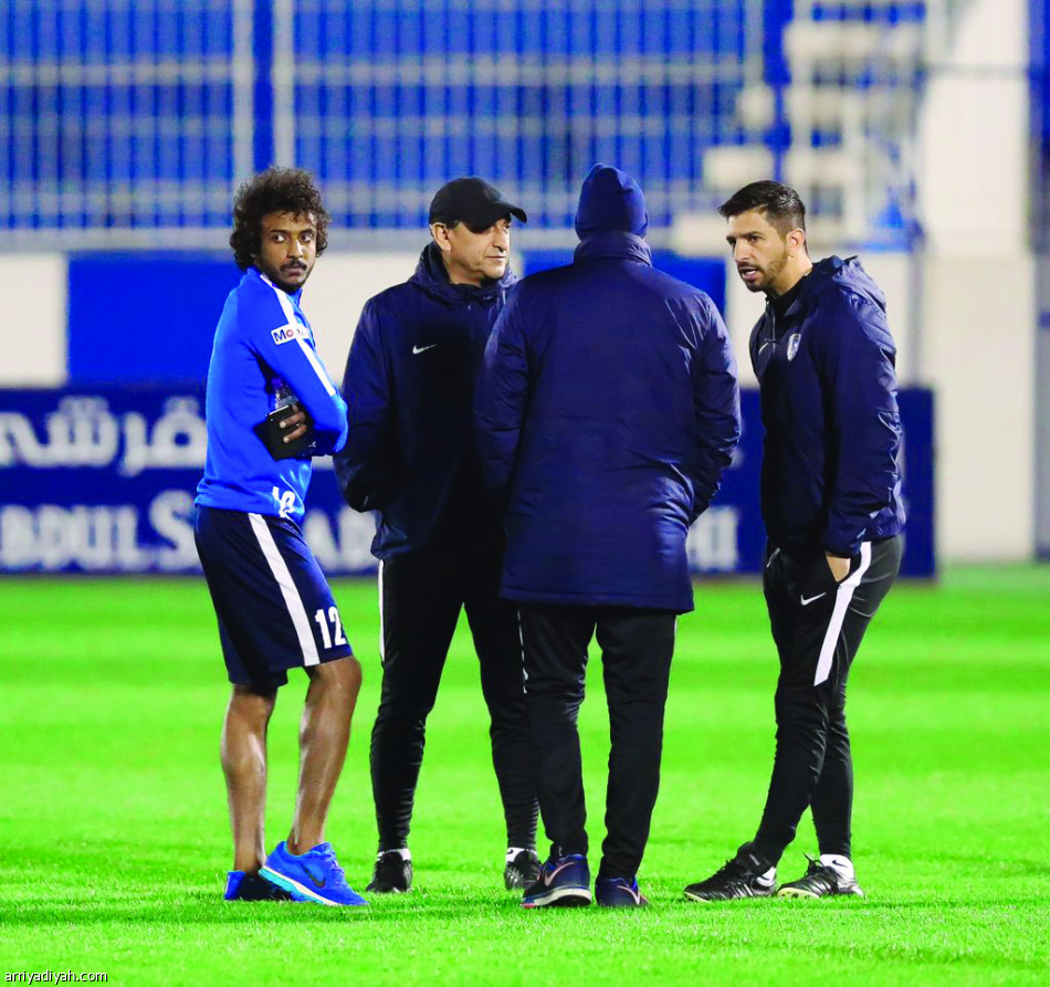 دياز يستعين بالبدلاء أمام هجر