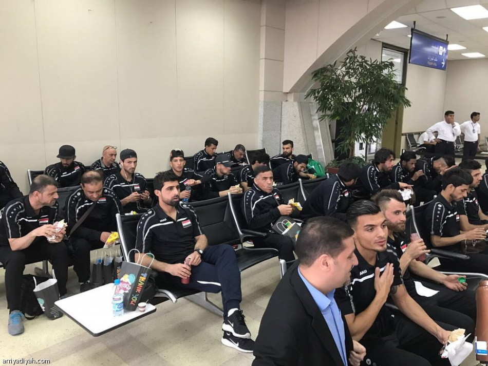 المنتخب العراقي يصل جدة