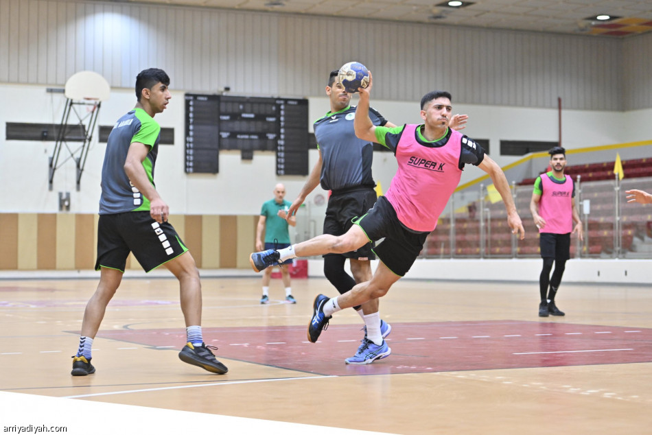 الأخضر الشاب يكثف تحضيرات «آسيوية اليد»