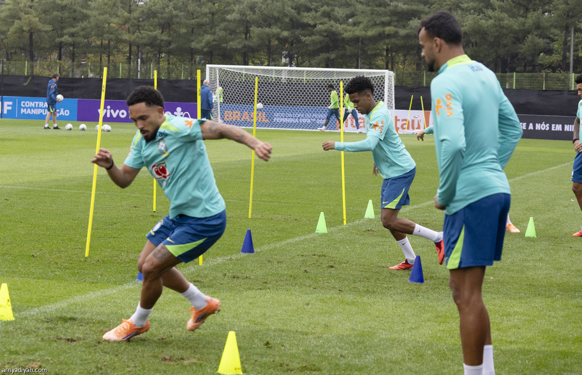 البرازيل.. حصة تدريبية