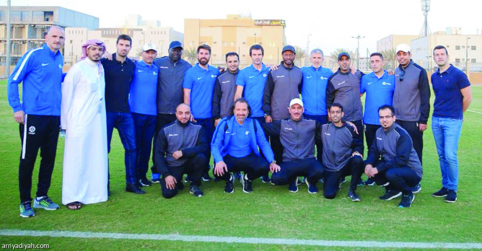 وفد الدوري الإسباني في الرياض