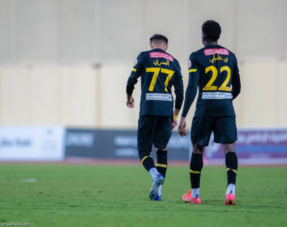 التعاون  يستعد للباطن بسداسية الحزم