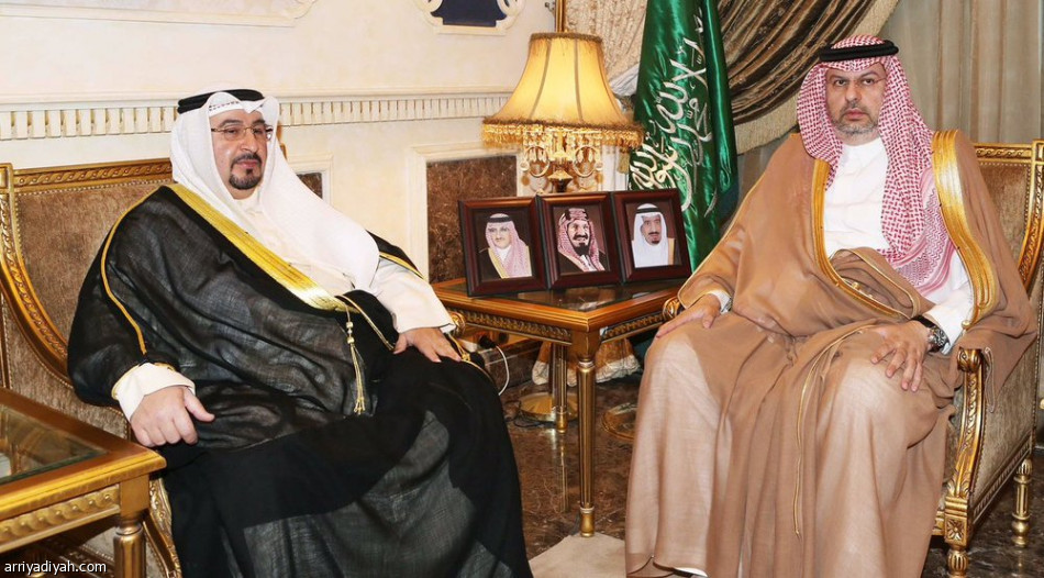 عبدالله بن مساعد يستقبل رئيس للجنة الأولمبية الكويتية