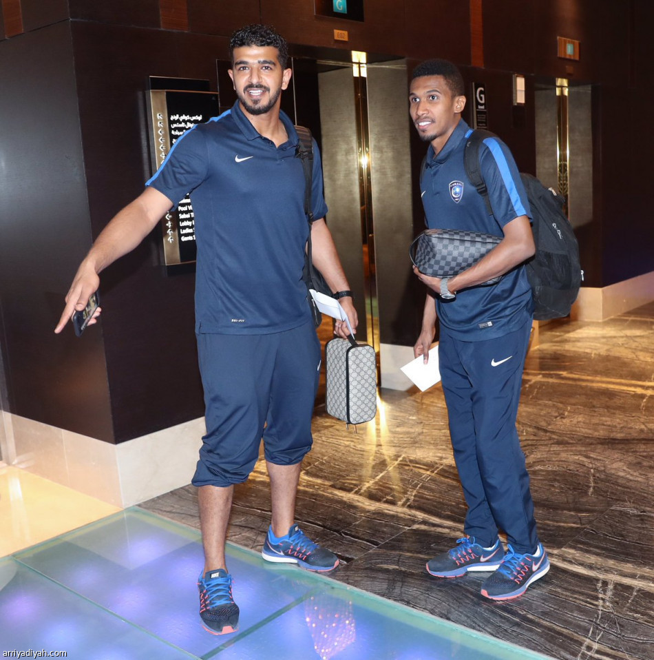 الهلال يصل الدوحة ويتدرب على ملعب السد