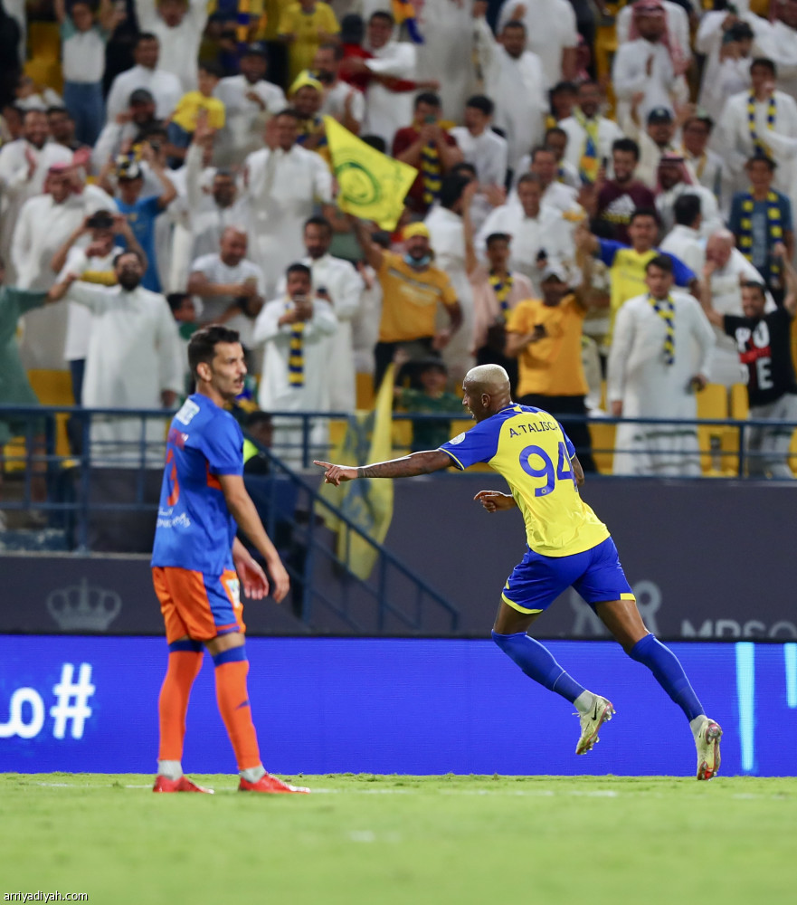 النصر يستعرض أمام الفيحاء برباعية برازيلية