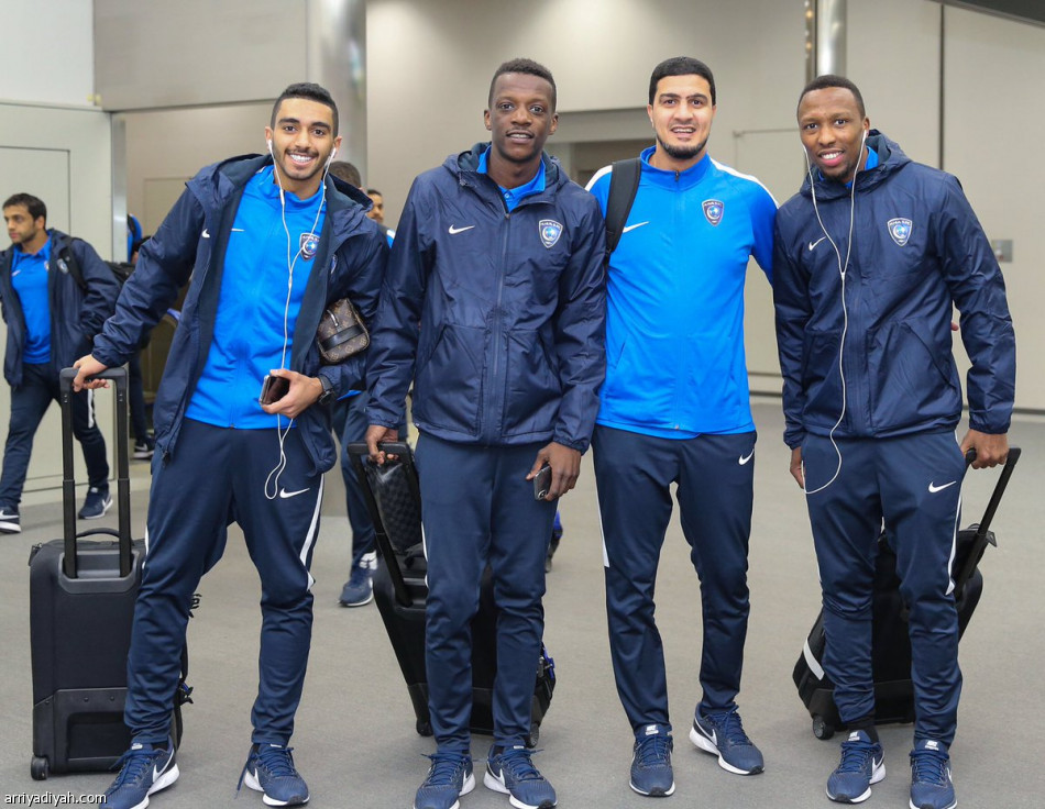 بعثة الهلال تحط رحالها في طوكيو