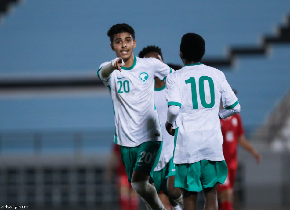 أخضر الناشئين  يستهل مشوره بتجاوز لبنان