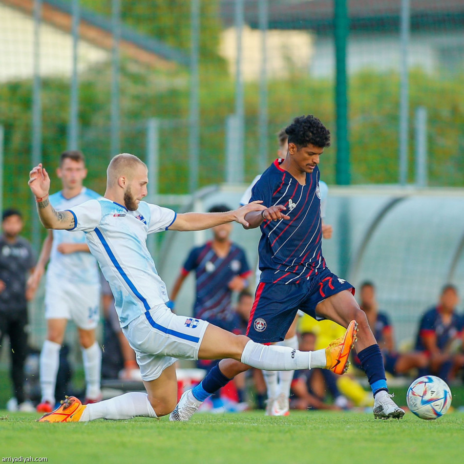 العدالة يجتاز اختبار جارون بثلاثية