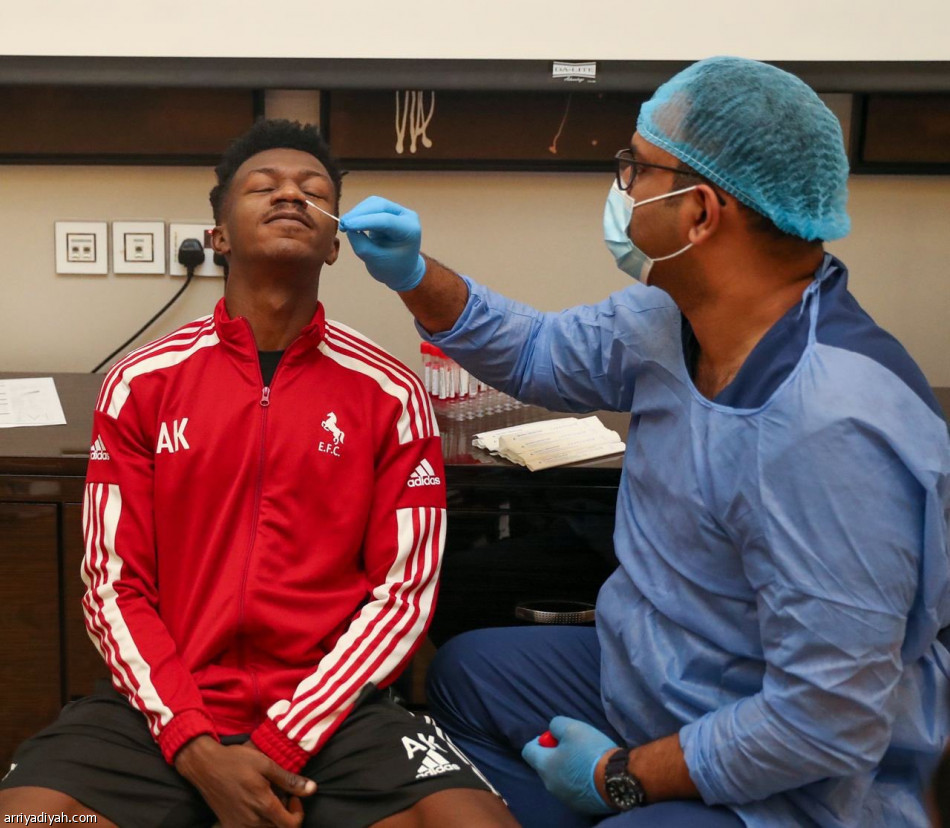 الاتفاق يفحص لاعبيه قبل تجربة العين