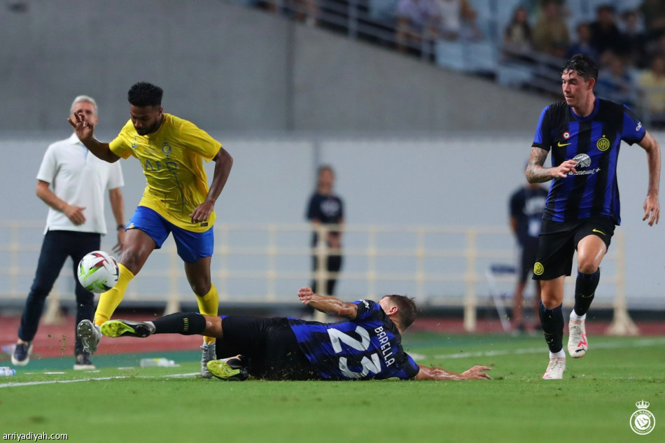 النصر يختم الجولة الآسيوية بتعادل إنتر ميلان