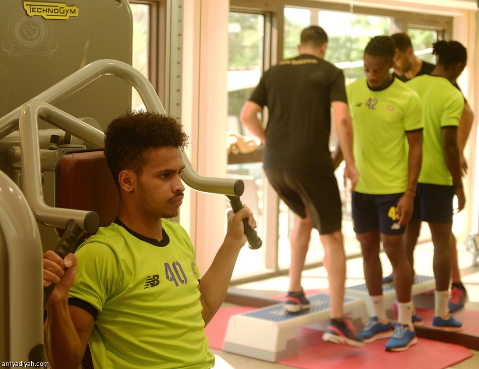 النصر يتدرب صباحا استعداداً للفتح والزمالك