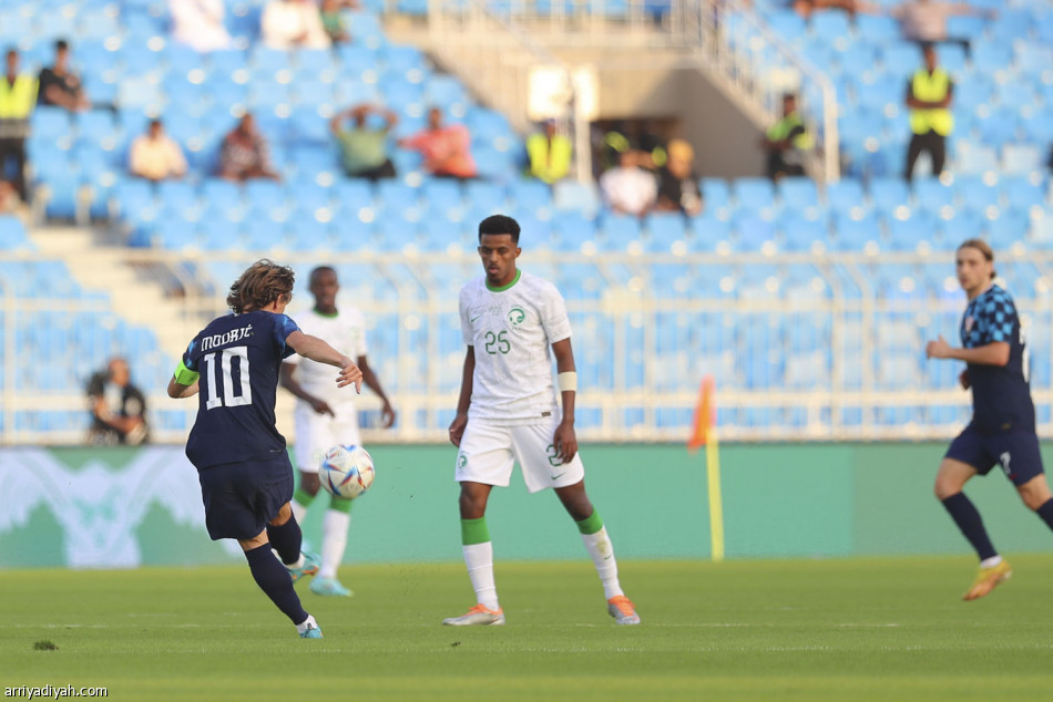 الأخضر يخسر التجربة الأخيرة أمام كرواتيا