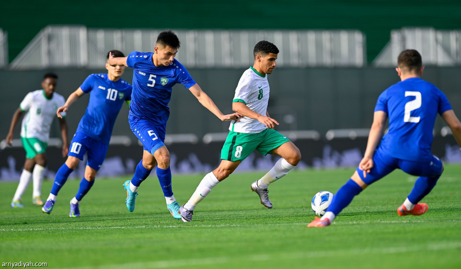 بطولة دبي.. الأخضر الأولمبي يتغلب على أوزباكستان