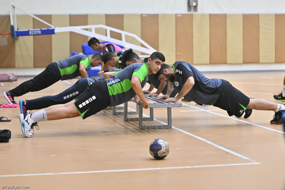 الأخضر الشاب يكثف تحضيرات «آسيوية اليد»