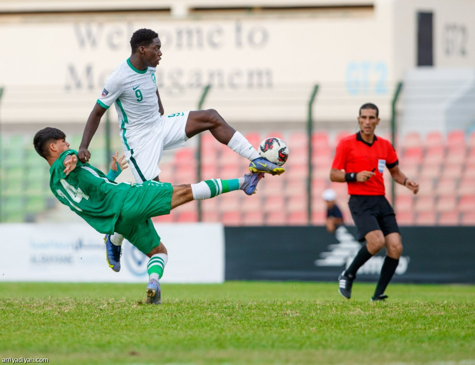 أخضر الناشئين يعبر إلى نصف نهائي العربية