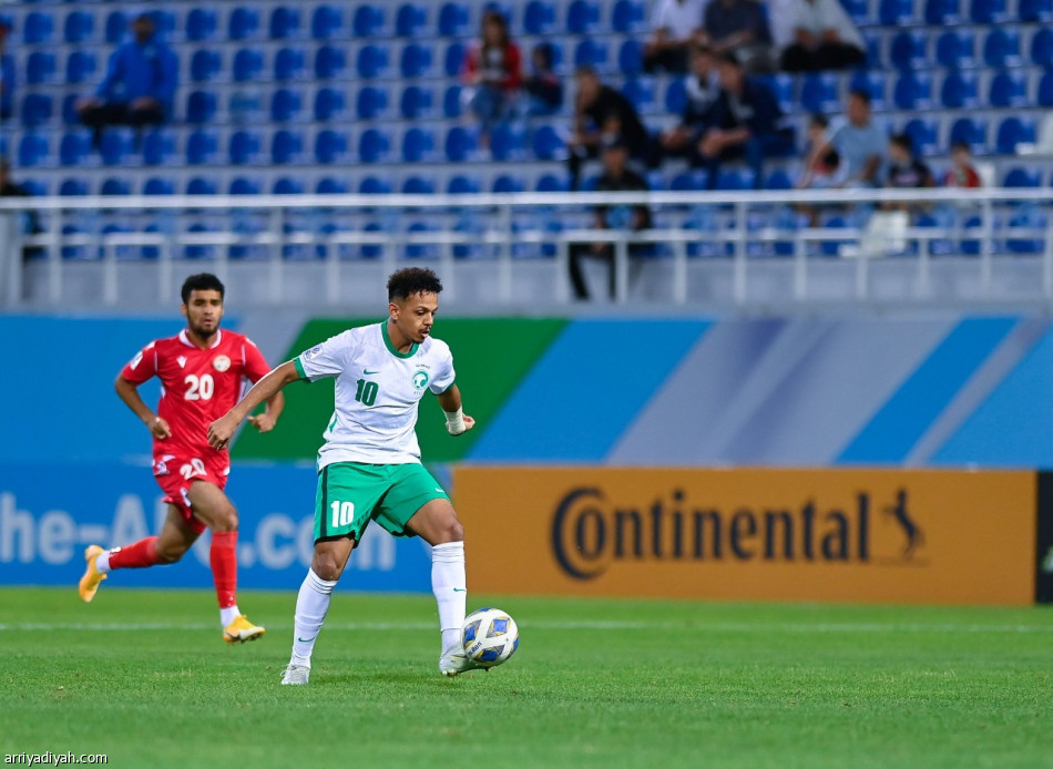 «آسيا 23».. الأخضر يضرب الطاجيكي بخماسية