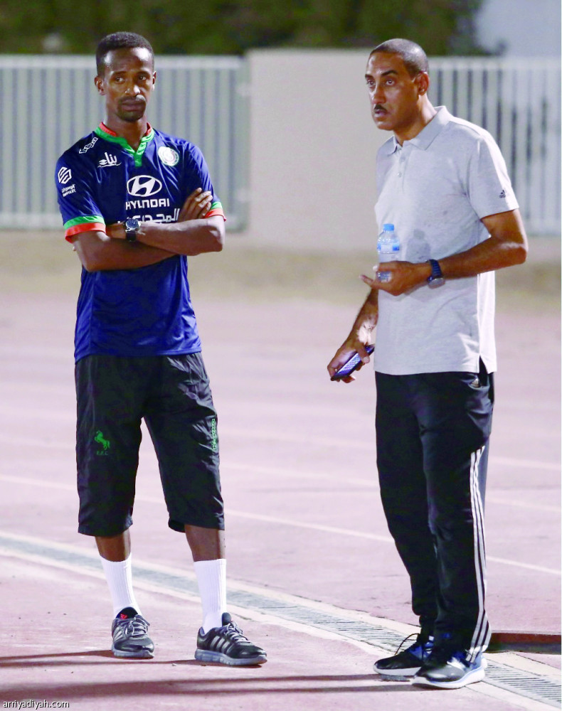 الصيعري وكيش يشاركان في تدريبات الاتفاق