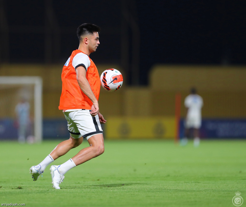 النصر يختبر  إعداده أمام الباطن
