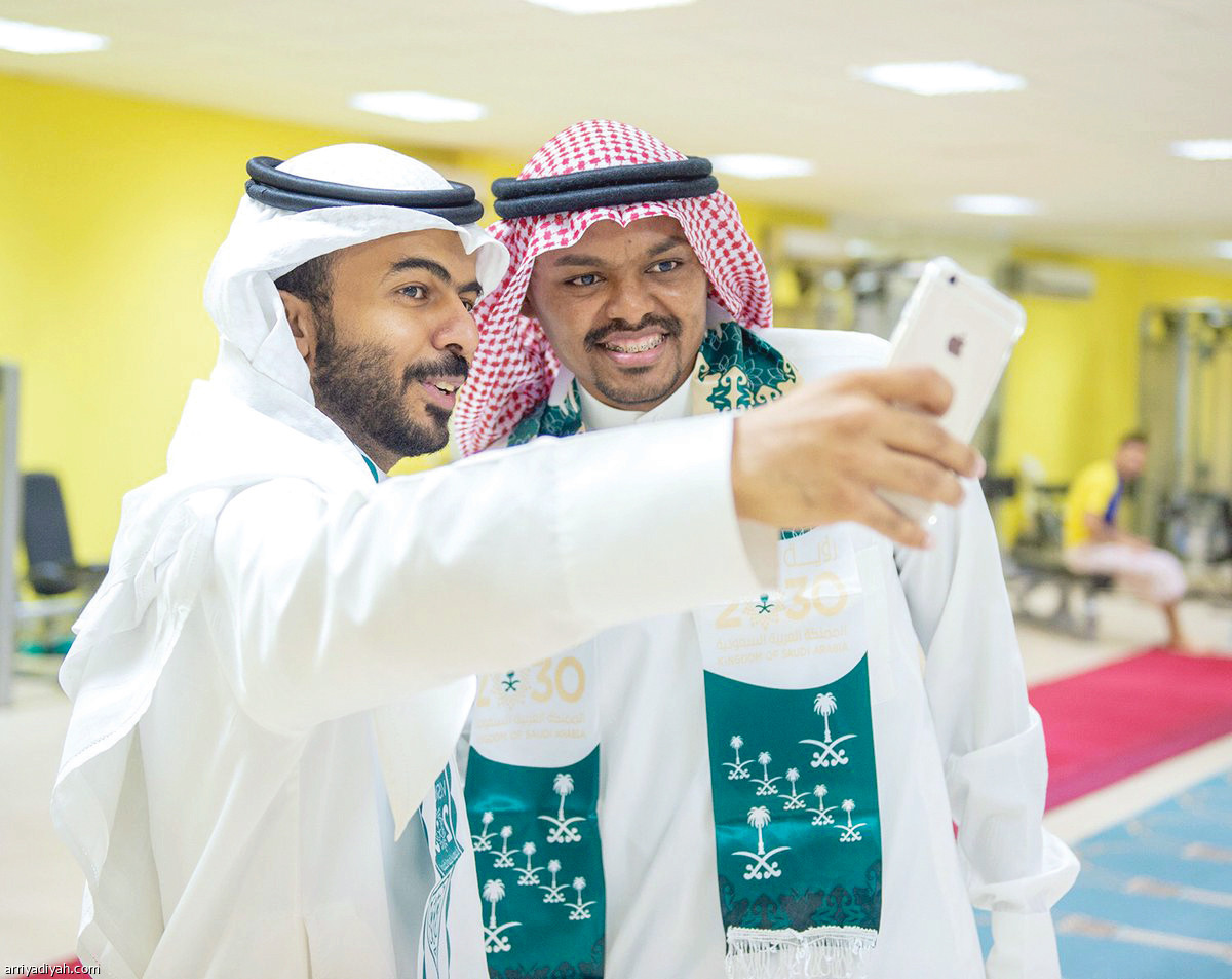 أجانب التعاون يحتفلون باليوم الوطني