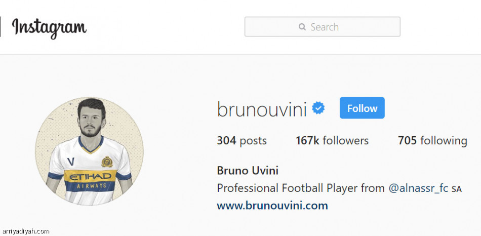 بطل الديربي..
نصف مليون متابع