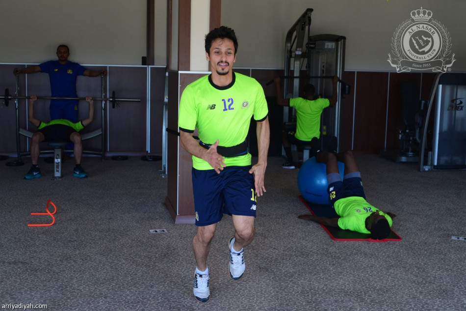 النصر يواصل تدريبات الحديد بتركيا