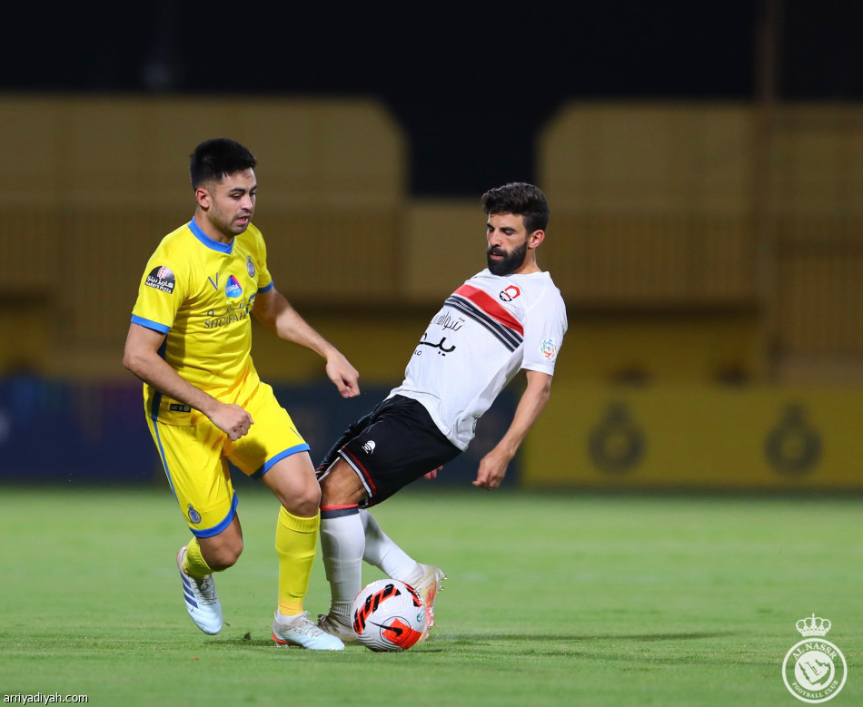 النصر والرائد يتعادلان في «تجربة مغلقة»