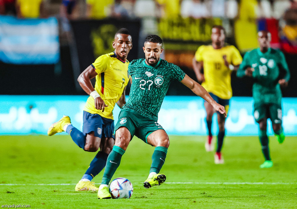 الأخضر..
ظهور ثالث في اليوم الوطني