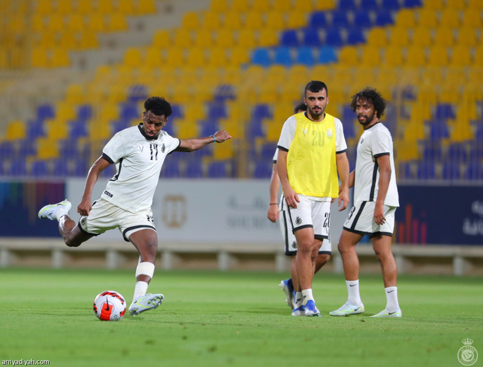 النصر يختبر  إعداده أمام الباطن