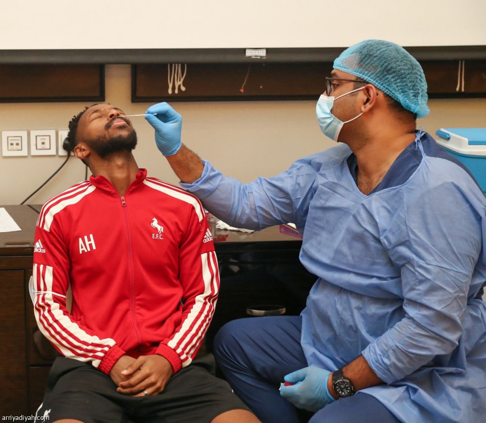 الاتفاق يفحص لاعبيه قبل تجربة العين